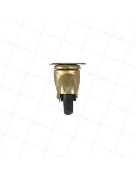 Castor RETRO FURNITURE SWIVEL WITH Plate DIAMETER 50 - S27PL 40