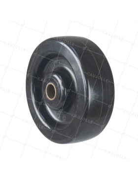 ROUE HAUTE TEMPERATURE POUR FOUR 300°C MAXIMUM DIAMETRE 150 MM CHARGE 300 KG • Caujolle