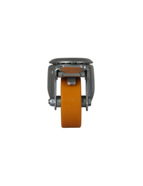 ROULETTE DE CRIC DE VOITURE DIAMÈTRE 80 MM A FREIN CHARGE 225 KG - S74 O 80 SFPU AF