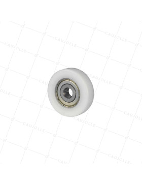 LINEAR GUIDE WHEEL IN POM DIAMETER 50 MM LOAD 150 KILOS • Caujolle