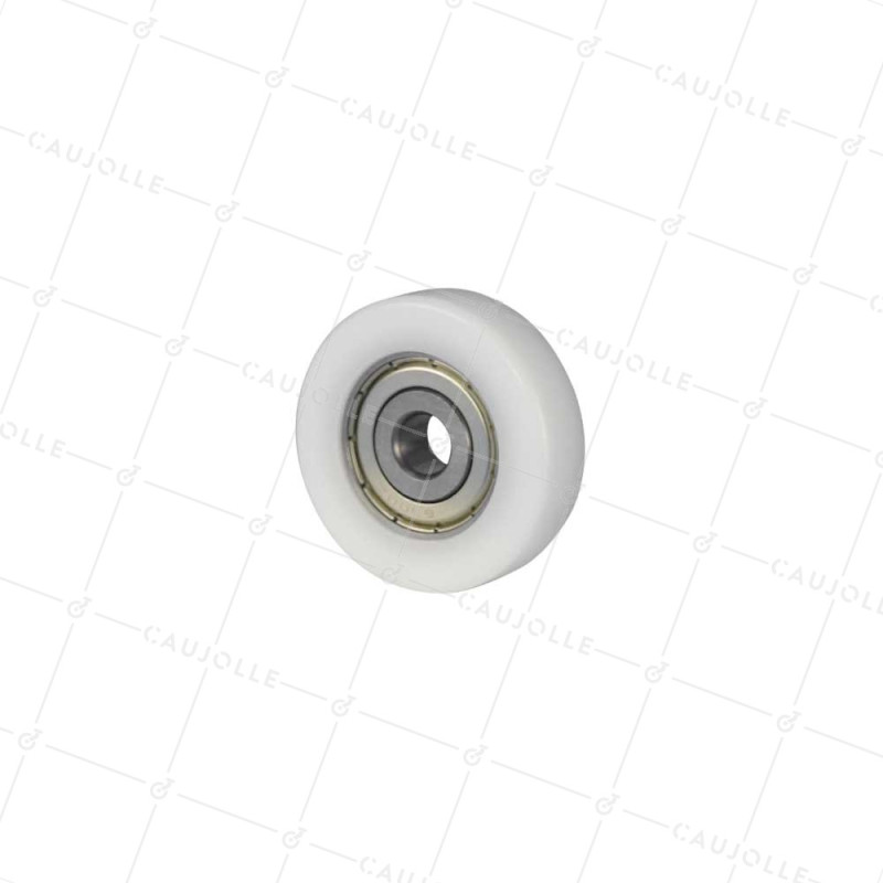 ROUE DE GUIDAGE LINÉAIRE EN POM DIAMÈTRE 50 MM CHARGE 150 KILOS