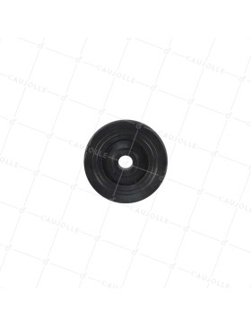 ROUE POLYPROPYLÈNE NOIRE DIAMÈTRE 48 MM CHARGE 30 KG AXE 8 MM - S2400P 50 A8 NOIR