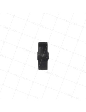 ROUE POLYPROPYLÈNE NOIRE DIAMÈTRE 48 MM CHARGE 30 KG AXE 8 MM - S2400P 50 A8 NOIR