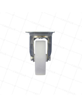 ROULETTE RENFORCEE DE MANUTENTION EN NYLON DIAMETRE 125 MM CHARGE 180 KG -S2N 125R
