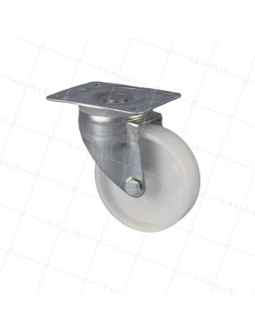 REINFORCED NYLON WHEEL DIAMETER 125 MM LOAD 180 KG -S2N 125R • Caujolle