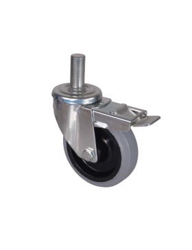 Castor A Smooth rod OF 22 MM NON-STAINING FOR TUBULAR SCAFFOLDING - S06NS 125GRAY TAF STEEL 22X50