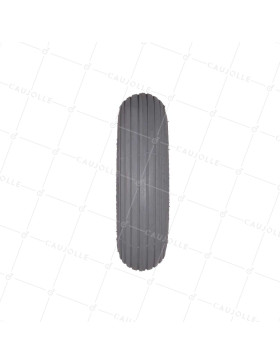 ENSEMBLE ANTI-TRACE PNEU LIGNÉ + CHAMBRE À AIR DIAMÈTRE 200 MM (200 x 50) 2 PLIS VALVE PARALLELLE 7768