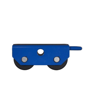 STEEL ROLLER WITH A LOAD CAPACITY OF 2500 KG WITH ANTI-SLIP RUBBER