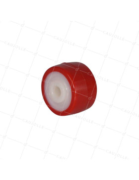Wheel NYLON POLYURETHANE DIAMETER 60 MM LOAD 120 KG - S2450BP60 • Caujolle