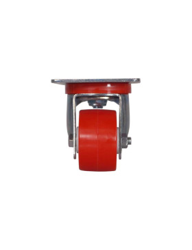 ROULETTE BASSE DIAMETRE 60 MM FORTE CHARGE 120 KG EN NYLON ET POLYURETHANE