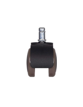 ROULETTE FAUTEUIL DE BUREAU DIAMÈTRE 50 MM NON TACHANTE À TIGE LISSE DE 11 MM CHARGE 50 KG - S49C50 TL11