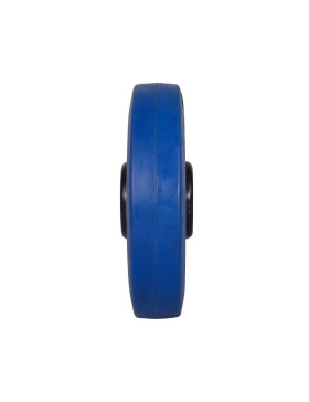 ROUE INDUSTRIELLE EN CAOUTCHOUC SOUPLE SILENCIEUX DIAMETRE 200 MM ALESAGE 20 MM