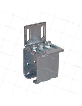 FIXATION MURALE DE RAIL POUR PORTE COULISSANTE DE GARAGE 650 KG - MOYEN FIX 4.4.4 • Caujolle