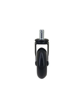 Castor FOR GAMER CHAIR WITH SMOOTH STEM DIAMETER 75 MM LOAD 40 KG - S49 PU 75 TL11