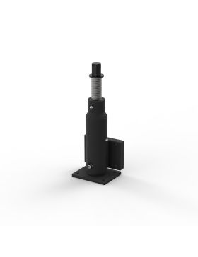 BEQUILLE DE LEVAGE SANS ROULETTE A PLATINE 75 MM DE DEBATTEMENT CHARGE 1000 KG