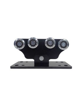 KIT COMPLET SANS RAIL POUR PORTAIL AUTOPORTANT TAILLE MEDIUM