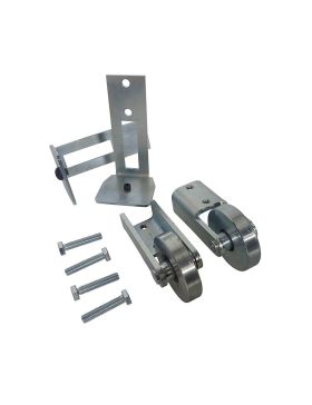 KIT COMPLET SANS RAIL POUR PORTAIL AUTOPORTANT TAILLE MEDIUM