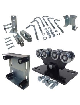 COMPLETE KIT WITHOUT RAIL FOR MEDIUM SIZE SLIDING GATE