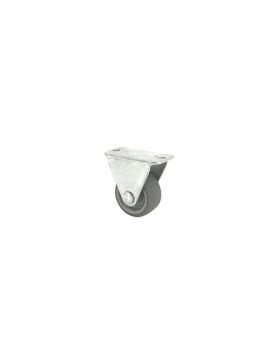 Castor FIXED RUBBER ECO DIAMETER 25 MM LOAD 10 KG - S17C 25