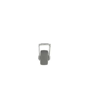 Castor FIXED RUBBER ECO DIAMETER 25 MM LOAD 10 KG - S17C 25