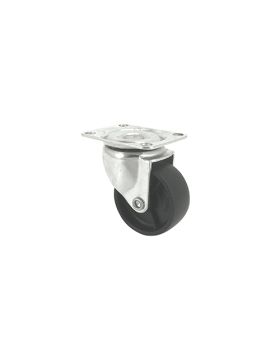 Castor SWIVEL IN ECO POLYPROPYLENE DIAMETER 50MM LOAD 28KG -S11PP 50