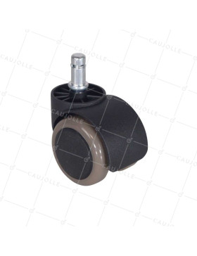 Castor OF OFFICE CHAIR ANTI-NOISE CLIP-ON STEM OF 10 MM FOR IKEA ® CHAIR - S49C 50 TL10 • Caujolle