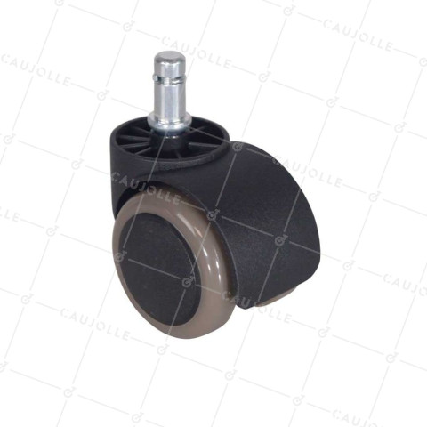 Castor OF OFFICE CHAIR ANTI-NOISE CLIP-ON STEM OF 10 MM FOR IKEA ® CHAIR - S49C 50 TL10 • Caujolle