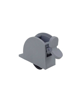 ROULETTE À FREIN NEMO MONODIRECTIONNELLE DE LIT COTÉ DROIT DIAMÈTRE 40 MM CHARGE 50 KG - NEMO DROIT DX AF