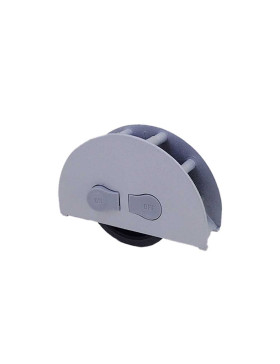 ROULETTE ENCASTRABLE POUR PORTE COULISSANTE EN BOIS 25 MM DE LARGE CHARGE 80 KG - NAPO 25