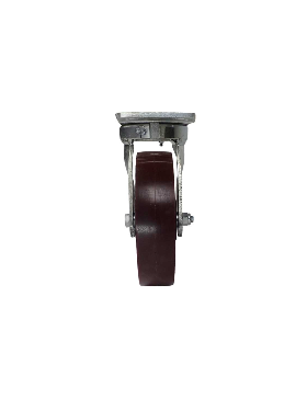ROULETTE PIVOTANTE POLYURÉTHANE RENFORCÉE JANTE FONTE DIAMÈTRE 200 MM CHARGE 1000KG - S80 200P