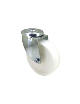 ROULETTE A OEIL EN POLYPROPYLENE DIAMETRE 100 MM CHARGE 100 KILOS - S06N 100L