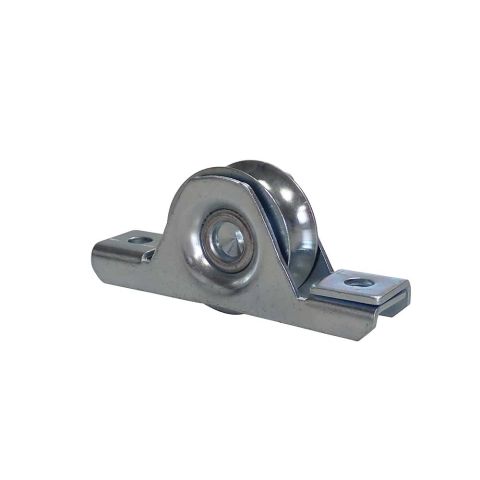 ROUE DE PORTAIL À ENCASTRER À GORGE RONDE DIAMÈTRE 50 MM POUR RAIL ROND DE 15 MM CHARGE 100 KG - MTSPE GR50 GR 16 • Caujolle