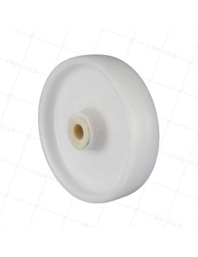 ROUE POLYPROPYLENE DIAMETRE 200 MM CHARGE 200 KG POUR AXE DE 20 MM - S2450P 200/49 LM60 L20 • Caujolle