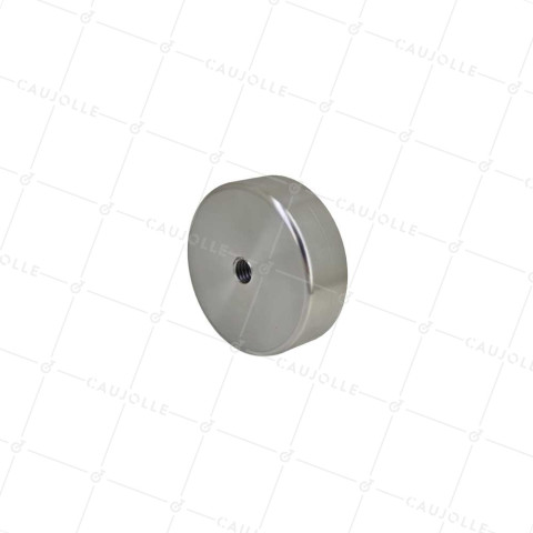 PLOT INOX POUR METTRE DES ROULETTES SOUS UNE TABLE EN VERRE • Caujolle