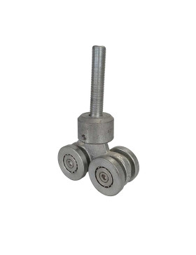 SWIVEL TROLLEY WITH 4 ROLLERS FOR SUSPENDED SLIDING DOOR OF 750KG - LARGE 4 ROLLER SWIVEL TROLLEY