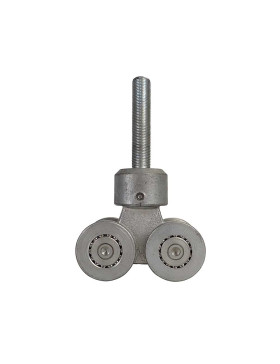CHARIOT PIVOTANT 4 GALETS POUR PORTE COULISSANTE SUSPENDUE DE 750KG - CHARIOT PIV 4 GAL GRAND