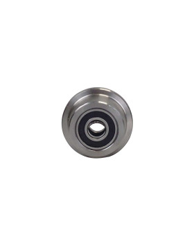 ROUE DE WAGONNET EN ACIER DIAMÈTRE 55 MM POUR RAILS DE 25 MM CHARGE 160 KG AXE 16 MM