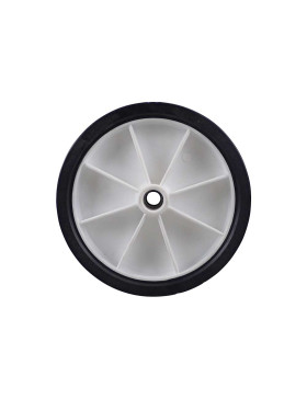 Wheel FOR PVC HANDLING WHITE RIM DIAMETER 200 MM LOAD 100 KG AXLE 20 MM - S2000PVC 200 A20 WHITE