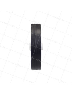 ROUE DE MANUTENTION PVC JANTE BLANCHE DIAMÈTRE 200 MM CHARGE 100 KG AXE 20 MM - S2000PVC 200 A20 BLANC