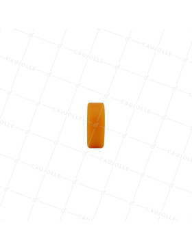 GALET EN POLYURETHANE DIAMÈTRE 30 MM CHARGE 30 KG ROULEMENT A BILLES DE 8 MM - GALET 30/11 LM 8 RB8 PU ORANGE