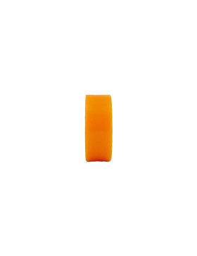 GALET EN POLYURETHANE DIAMÈTRE 40 MM CHARGE 30 KG ROULEMENT A BILLES DE 10 MM - GALET 40/15 LM 8 RB10 PU ORANGE