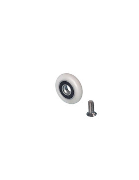 GALET PORTE DE DOUCHE EN INOX DIAMETRE 23 MM CHARGE 10 KG