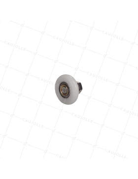 Wheel SHOWER DOOR PULLEY AND THREAD DIAMETER 23X5.5 HUB LENGTH 11 + BOLT M6 • Caujolle