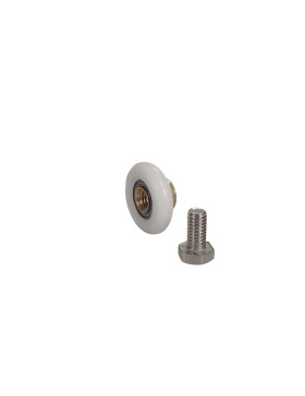 GALET PORTE DE DOUCHE EPAULE FILETE DIAM 23/5.5 LM10 RB5