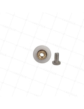 GALET PORTE DE DOUCHE EPAULE FILETE DIAM 23/5.5 LM10 RB5