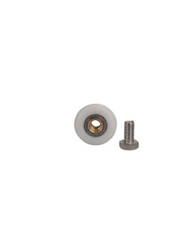 GALET PORTE DE DOUCHE EPAULE FILETE DIAM 23/5.5 LM10 RB5