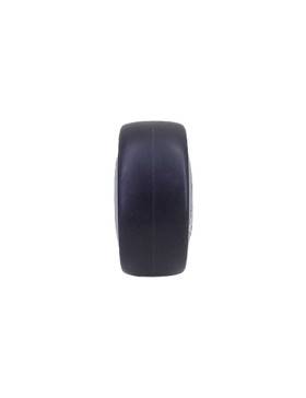 Wheel SOFT RUBBER WEAR-RESISTANT AND NON-STAINING DIAMETER 80MM WITH 8MM FIXING - GAL S15 80 RB