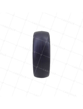 GALET EN CAOUTCHOUC SOUPLE ANTI-USURE ET NON TACHANT DIAMÈTRE 100MM À FIXATION DE 8 MM - GAL S15 100 RB