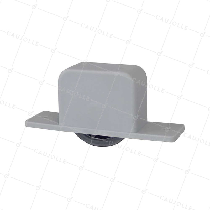 RECESSING ROLLER FOR WOODEN DRAWER 28 MM WIDE LOAD 50 KG - PADDY 28