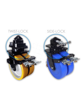 BEQUILLE DE LEVAGE DE CONTENEUR CHARGE 4500 KG UNITAIRE POUR COIN ISO 1161